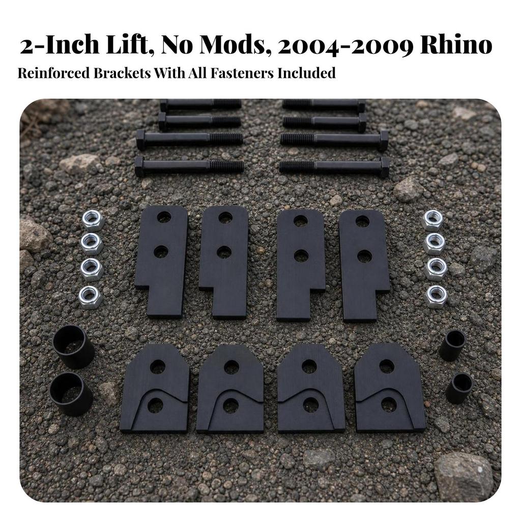 Enhanced Handling 2 Inch Lift Kit Bolt-on Chassis High-Strength