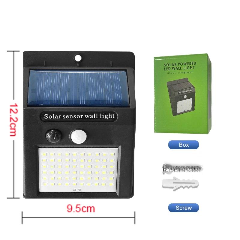 

30000LM 10000mAh Solar Led Light Outdoor Powerful Outdoor Solar Lamp Remote Control Waterproof Flood Light Exterior Wall Lamp