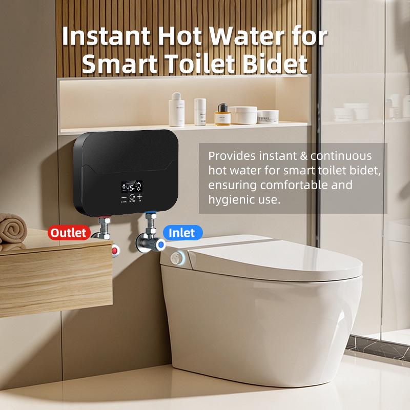 Instant Heating Electric Water Heater 3500W 220V - Smart Small Kitchen Boiler for Rapid Dishwashing and Household Use