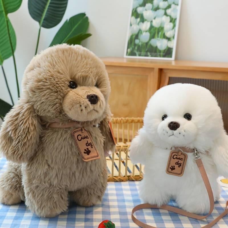 Cute Plush Poodle Dog Doll For Girls Birthday Gift Stuffed Toy Teddy Puppy