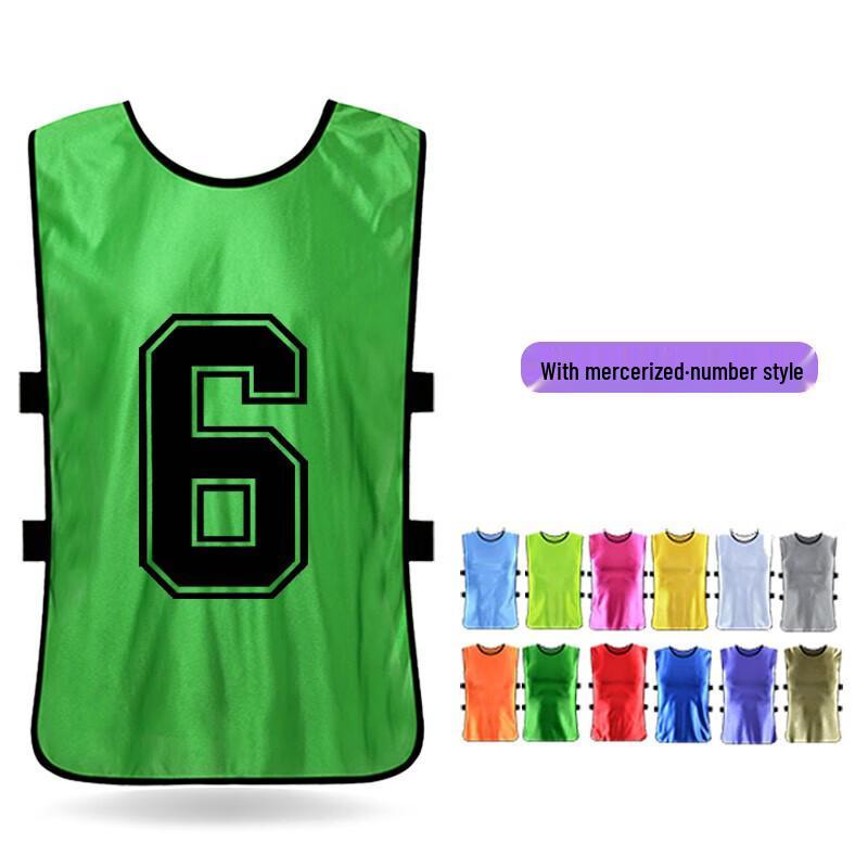 Team Training Numbered Scrimmage Vest One Size