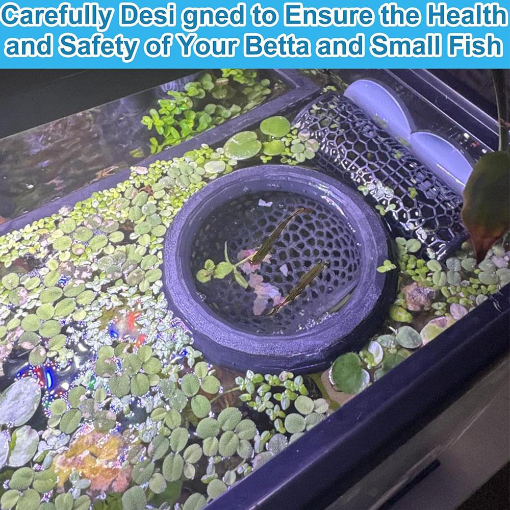 Floating Log Hideout for Betta Fish Tank Decorations Accessories