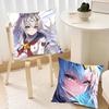 Cartoon Anime O-Oguri Cap Pillow Case Home Decor Throw For Sofa Bed Car Room Decor Gift Idea