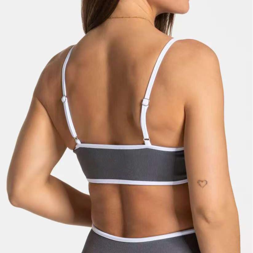 Women's Quick-Dry Seamless Yoga Top: Summer Outdoor Fitness & Body Shaping Sports Bra