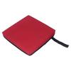 Outdoor Seating Pad Multipurpose Single Layer Sponge Oxford Cloth Chair Back Pad Cushion for Stadium Wine Red