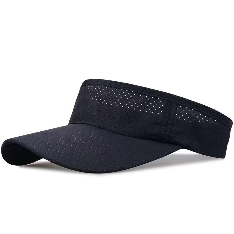 New Men's and Women's Outdoor Hats Spring and Summer Versatile Casual Empty Cap Punching Breathable Quick Drying Cap