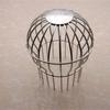 Upgraded Spherical Leaf Guards Drain Cover Steel Anti Clogging Design Drain Grate for Roof Balcony Easy Installation