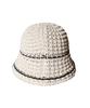 Seullipiseullib Line Minimal Ivory Bucket Hat