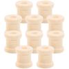 20Pcs 100pcs Unfinished Wood Spools DIY Craft Bobbins for Weaving Sewing String Holder Handmade Jewelry Making Supply Kit