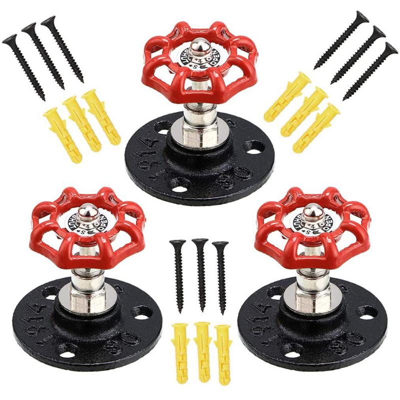 1Pc Vintage Porch Garage Hanging Hooks Creative Iron Style Industrial Water Pipe Clothes Wall Bracket for Bathrobe Towel Scarf