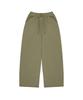 STANDARDERROR [All Seasons Or Fleece-Lined] 87-Stan278 Curved Back Pintuck Wide Loose Fit Sweatpants (4 Colors)