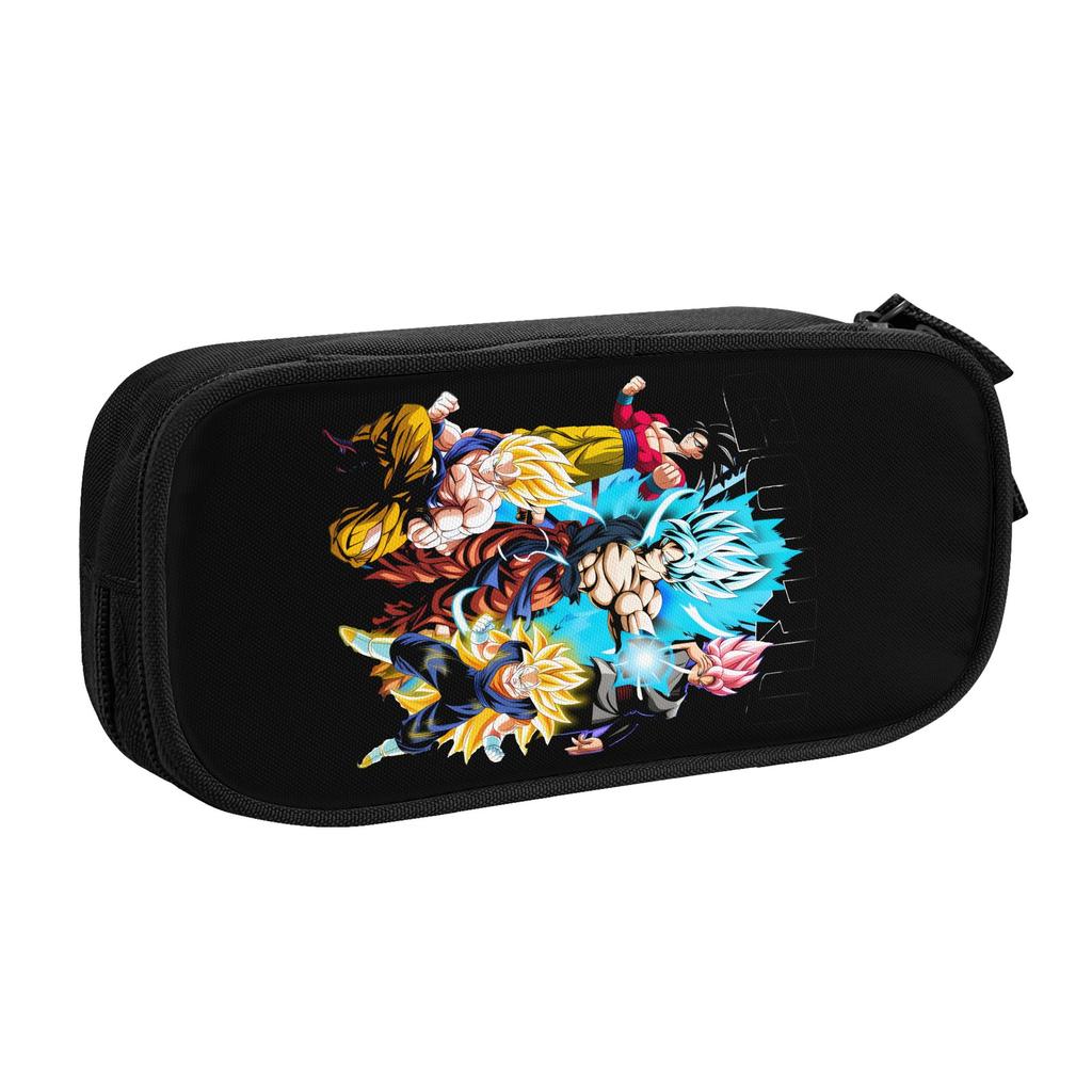 Kawaii GOKU D-Dragon B-Ball Pencil Cases for Girl Boy Large Storage Cartoon Pencil Bag School Supplies