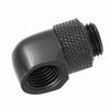 90 Degrees Elbow Connector Rotating Elbow Two Touch Fitting PC Water Cooling Fitting  Hard Tubes