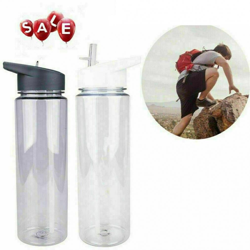 Portable Water Bottle Shatterproof White/black/grey