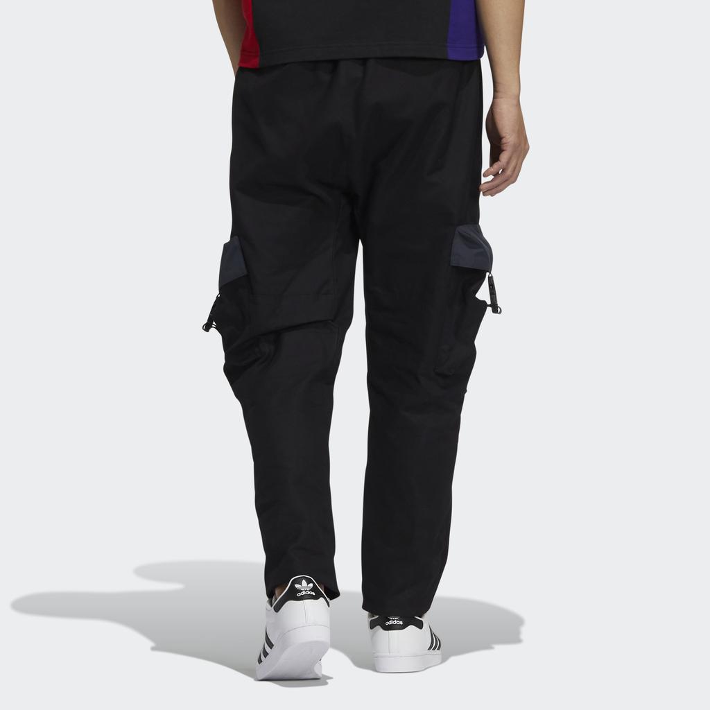 Adidas Originals Adv Track Pants With Large Pockets Men Bottoms Black HC0383