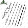 Electroplated Carbon Steel Olympic Barbell Bar