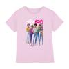 Kpop Demon Hunters - Saja Boys Pojkband Barn T-shirt, Ljusrosa