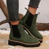 Winter New Women's Boots Comfortable Thick Soled Chelsea Boots Casual Comfortable Short Leg Women's Boots