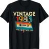 Men's 43st Birthday T-Shirt: Born 1983 Retro Streetwear Style Vintage Retro for Men's Graphic T-Shirts Birthday Gifts TShirt