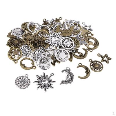 80 Pezzi Ciondoli Vuoti Charms Vintage Risultati