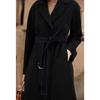 Women Wide Waist Belt Waistband Outerwear for Woolen Coat Multicolored Winter Coat Waist Belt with Buckle