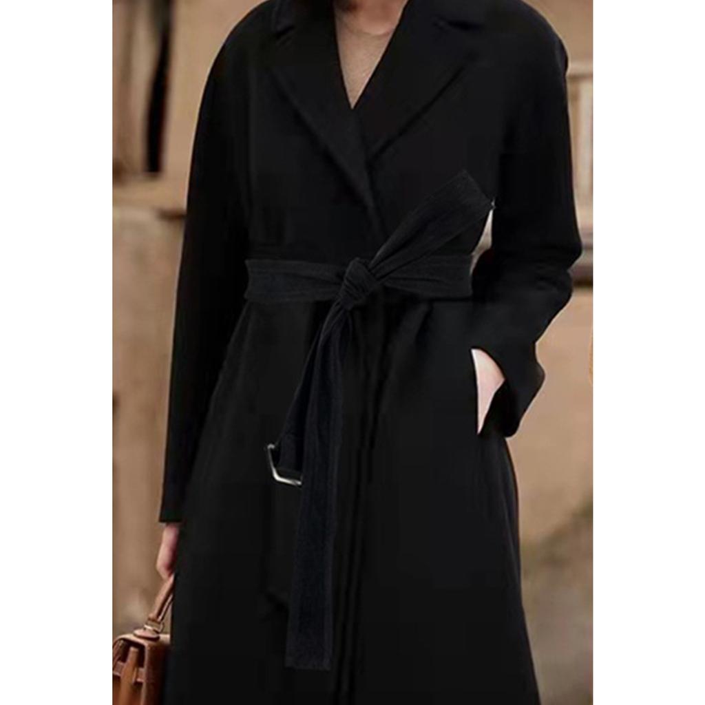 Women Wide Waist Belt Waistband Outerwear for Woolen Coat Multicolored Winter Coat Waist Belt with Buckle