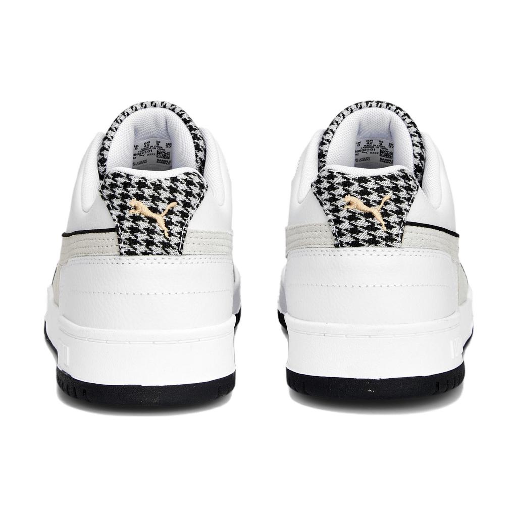 New PUMA Rbd Game Low Houndstooth 'White' Women's 389321-01