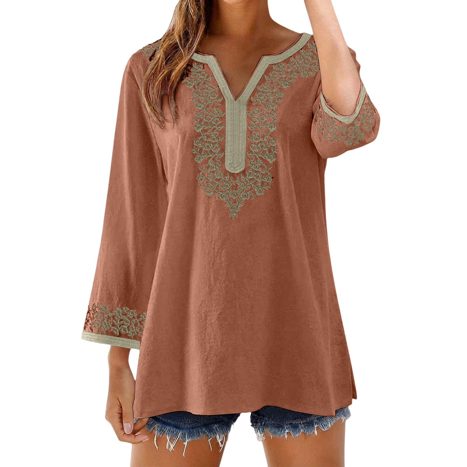 Женский повседневный свободный топ S