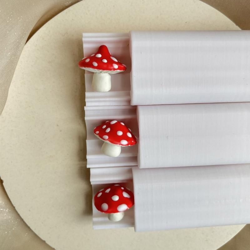 DIY Mushroom Shaped Bead Tool Creative Pendant Cradts Tool For Clay Earrings And Necklace Charm Creation