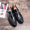 Fashion Lacquer leather men's shoes Classic British gentleman style Leisure nightclubs and party Outdoor street Daily loafers 38-46