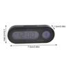 Smart Car Dashboard Thermometer Clock - Auto-Dimming Digital Display with Motion Sensor & Temperature Monitor