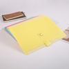 Smiley Pp Folder A4 Information Book Spot Five Grid Smile File Bag Purple Button