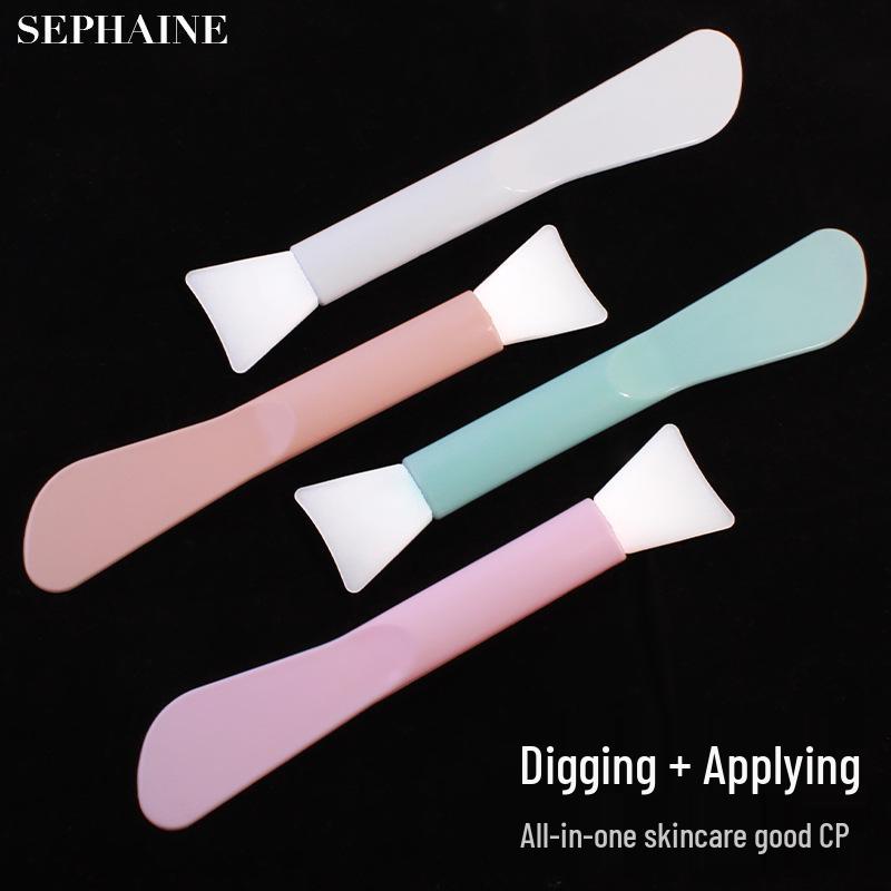 Dual-Head Silicone Mask & Beauty Brush