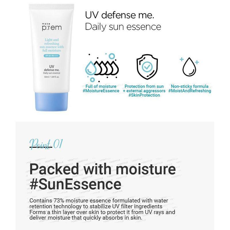 Make P:rem - UV Defense Me. Daily Sun Essence