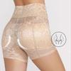 Lace Mesh Slimming Shapewear with Pads Shapers Body Shaping Panties Tummy Control Underwear  Female