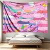 Peppa Pig Print Tapestry - Portable Wall Decor Cloth, for Home, Dorm, Travel, Bedroom, Living Room - Ideal Birthday Housewarming Gift