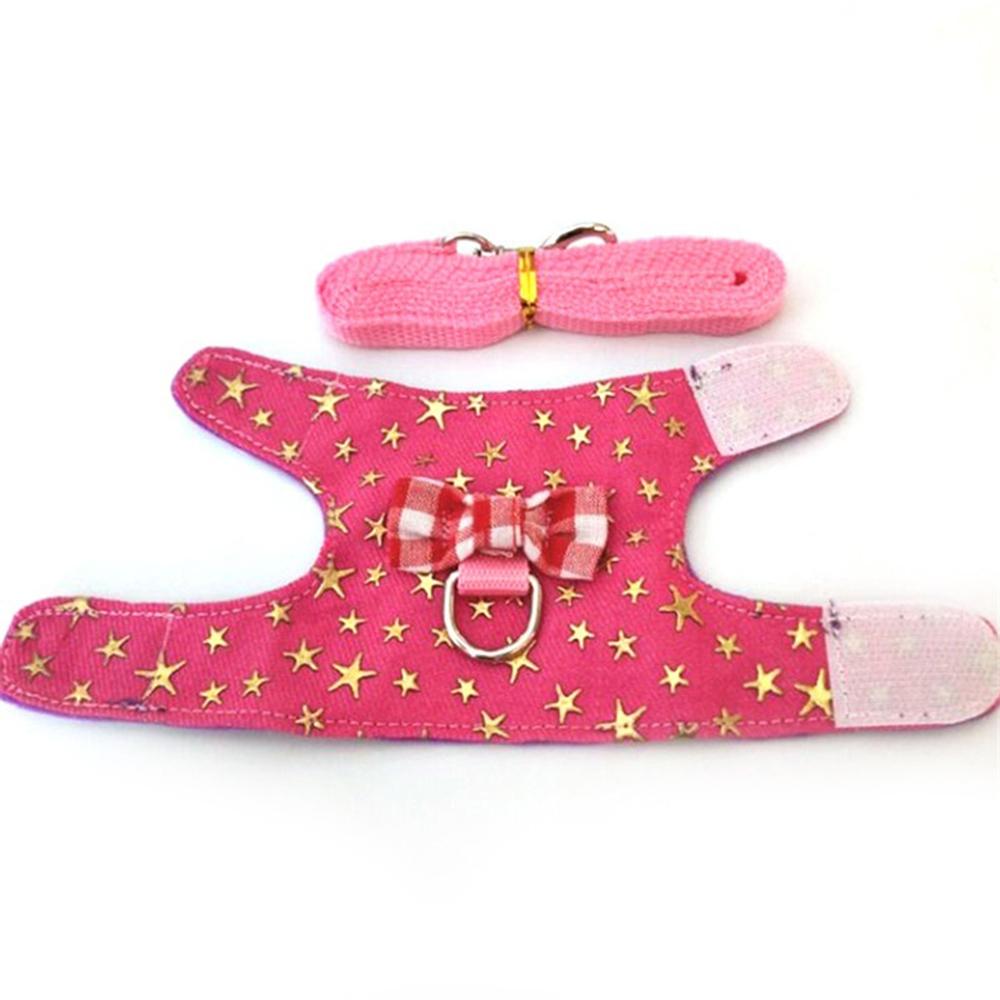 Safety Cute Squirrel Adjustable Ferret Leash Leads Hamster Vest Chest Strap Harness