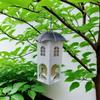 Waterproof Castle Bird Feeder Hollow Bird Feeding Station Creative Hanging Bird Feeder  Patio