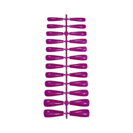 24Pcs/Sheet False Nails Full-cover Removable Colored Stylish Nail Art Artificial Tips for Professional