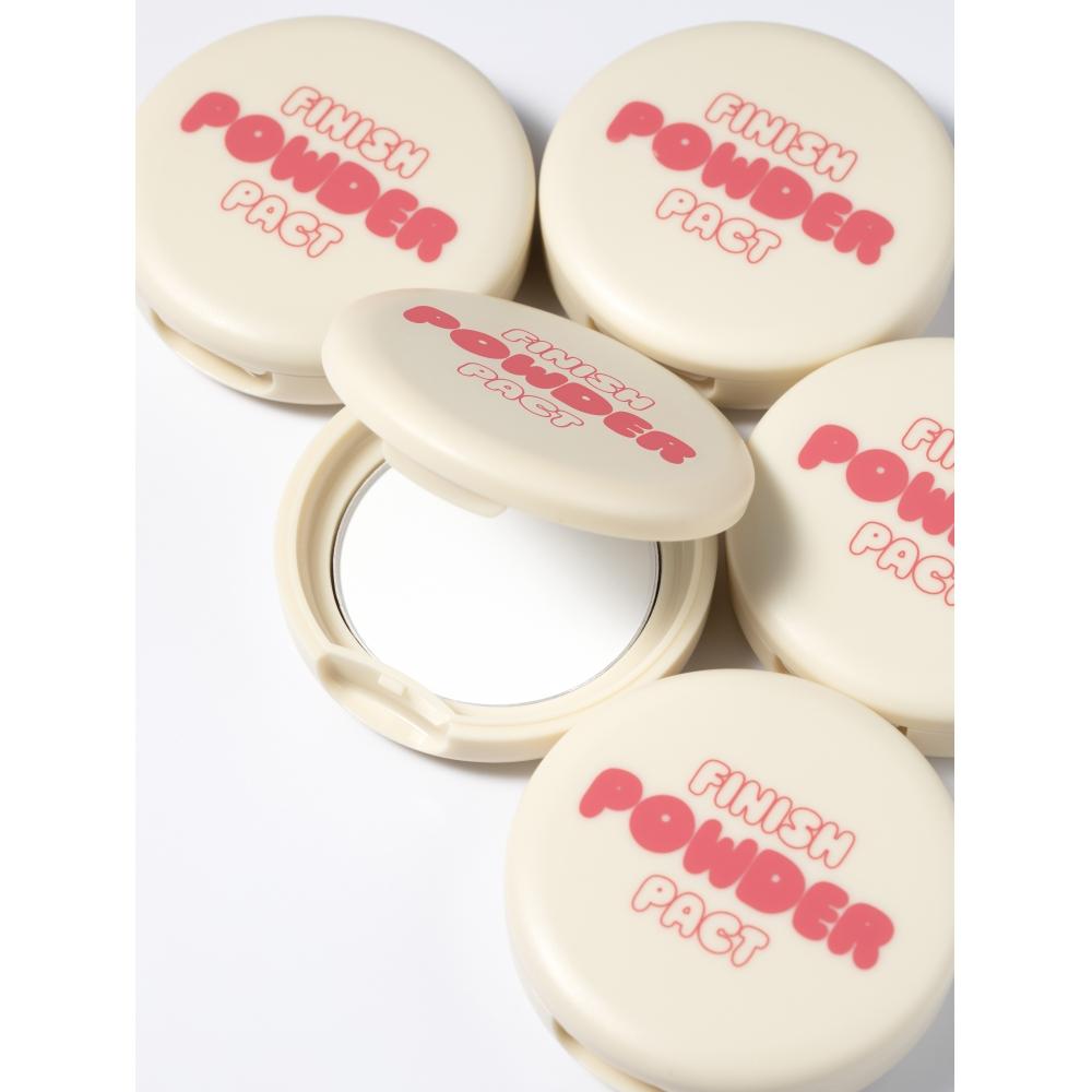 Me Factory Oil Sok Finish Powder Pact  White  5 G