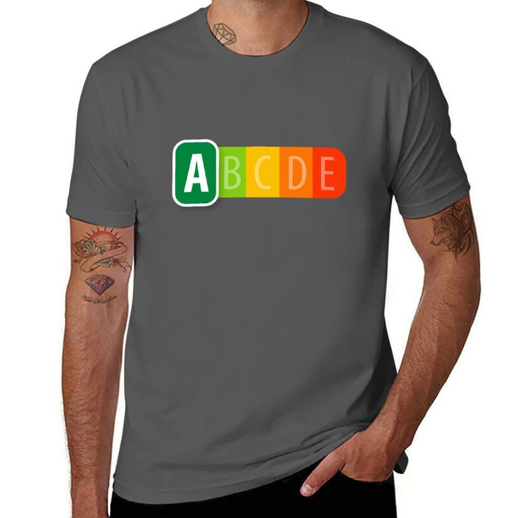 custom man shirt shirt t Nutri-Score print t T-Shirt luxury