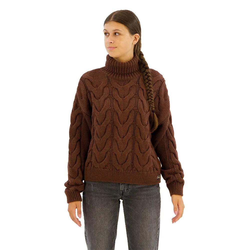 Superdry Sweater Chain Cable Knit Polo