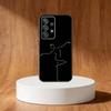 Sexy Body curve Art Phone Case For Samsung S25,S24,S21,S22,S23,S30,Ultra,S20,Plus,Fe,Note,10,9,5G Black Cover