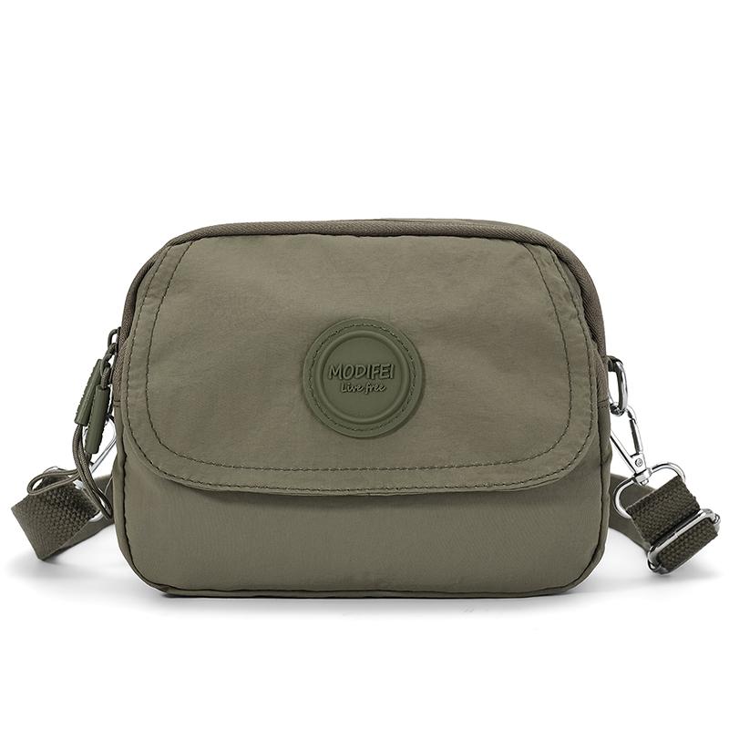 Women's Crossbody Bag Multi-compartment Mobile Phone Bag Solid Color Shoulder Bag