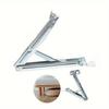 2Pcs Table Desktop Support Bracket Lift Adjuster Bracket Angle Adjustment Hinge Lift Frame Support Bracket Hardware Accessories