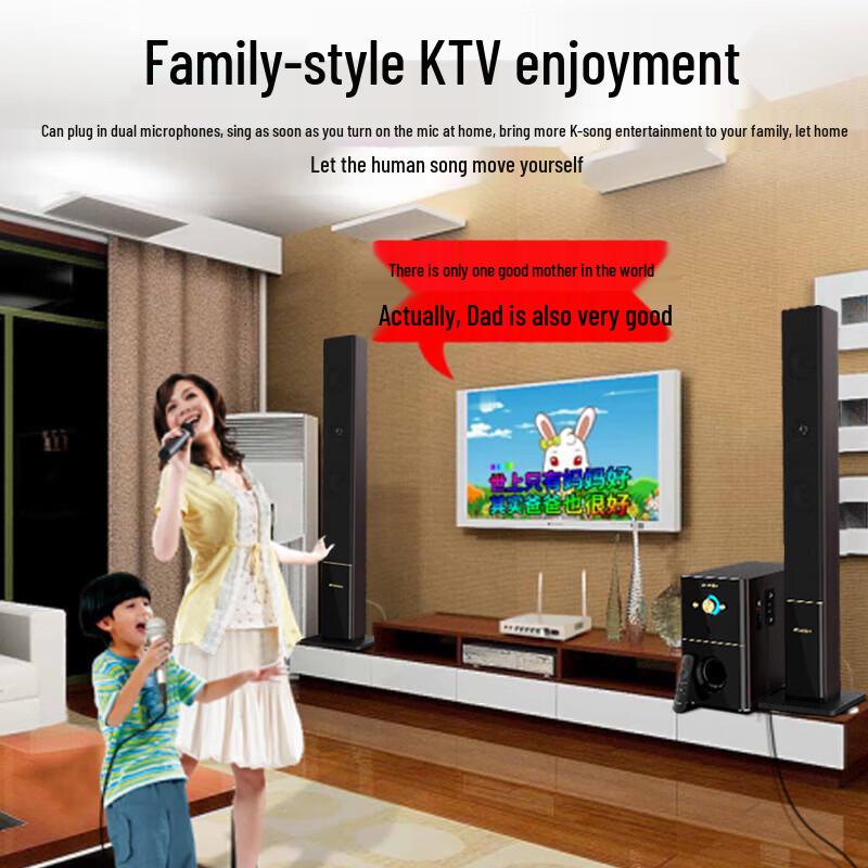 SANSUI GS-6000 Home Theater Karaoke System CN plug (adapter included)