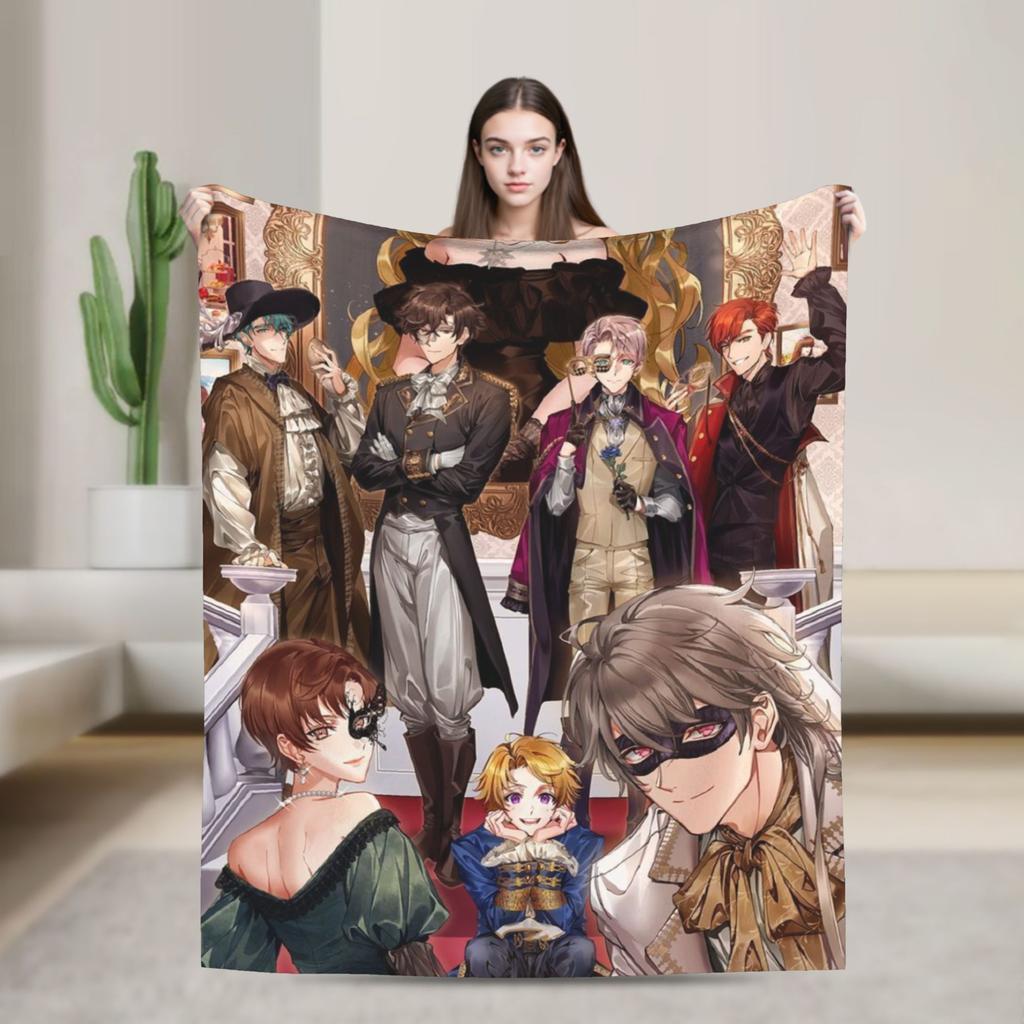 Mystic Messenger Choi Brothers Blanket Travel Office Flannel For Couch Chair Sofa Bed Super Warm Custom DIY Quality Bedspread