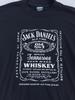 Vtg Jack Daniels Shirt Mens Small Black Tennessee Whiskey Distillery Graphic Tee Unisex T-Shirt