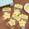 1/4 Pcs Cute Plush Star Doll Pendant Backpack Keychain Decorative Small Doll Pendant