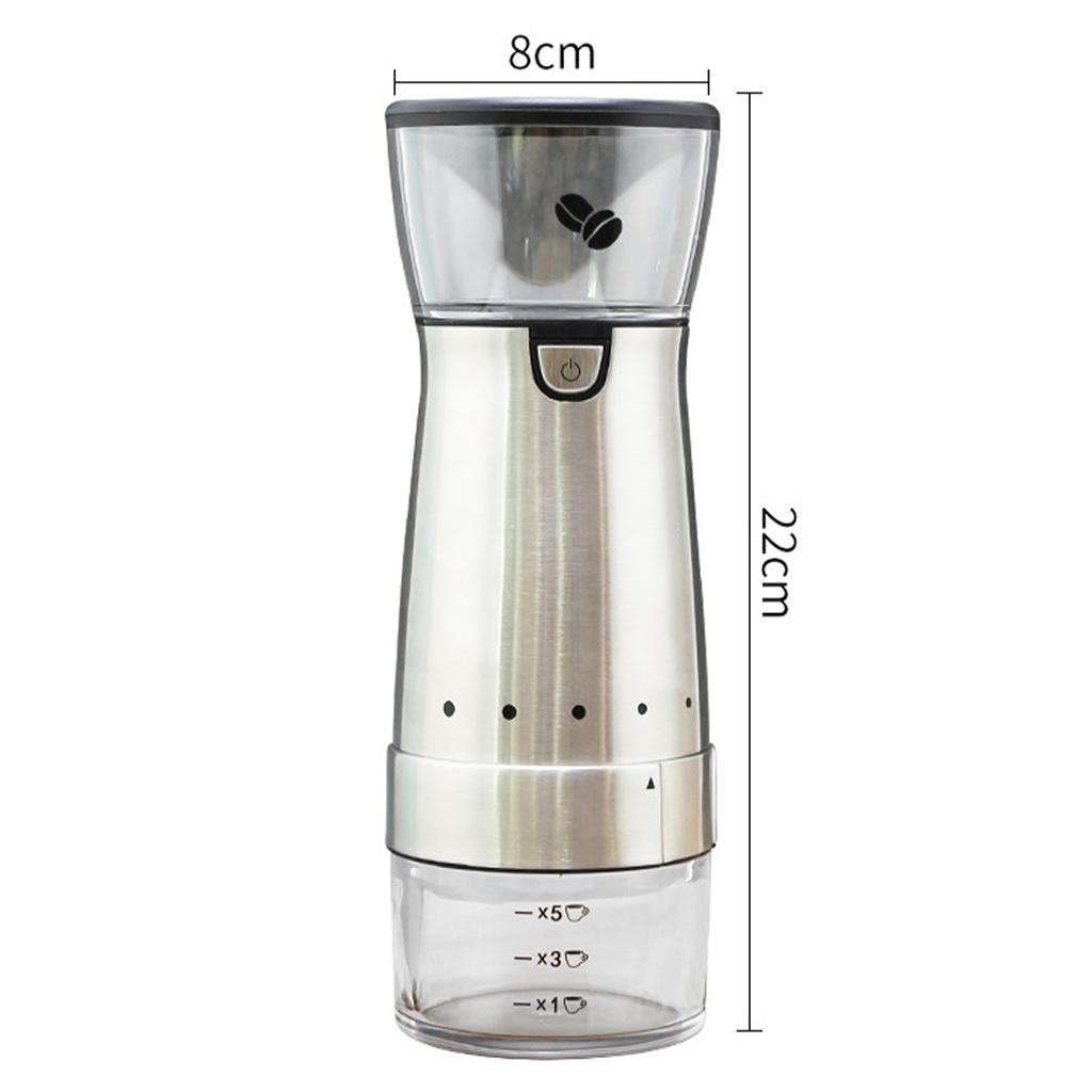 Household electric coffee machine portable usb coffee grinder small rechargeable coffee bean grinder